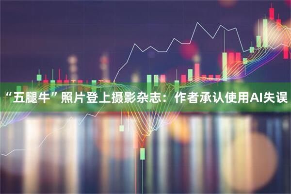 “五腿牛”照片登上摄影杂志：作者承认使用AI失误