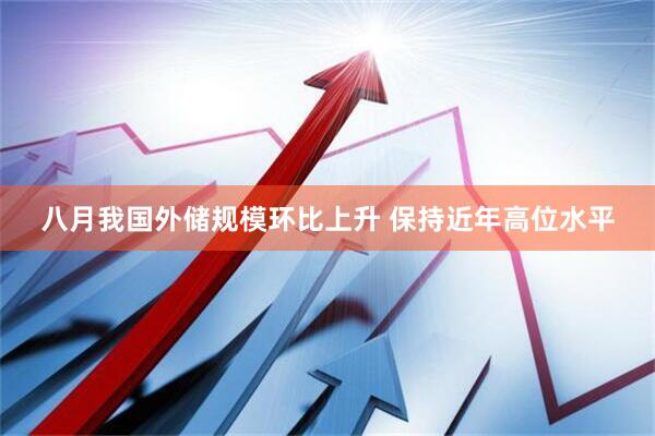 八月我国外储规模环比上升 保持近年高位水平